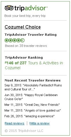 Trip Advisor Cozumel Reviews